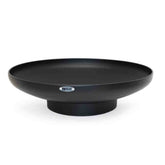 Black fire bowl on a white background