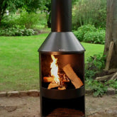Outdoor Garden Fireplace | HEAT Larvik