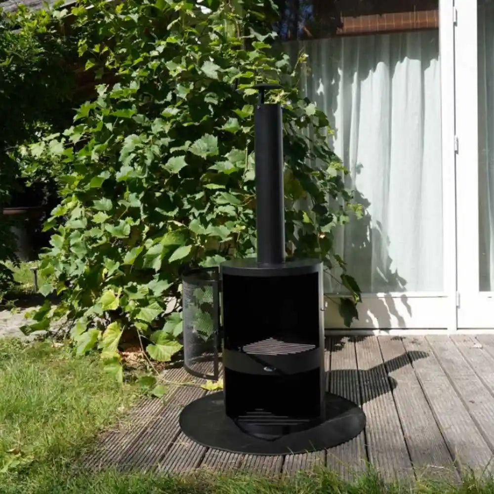 Outdoor Garden Fireplace | HEAT Hamar