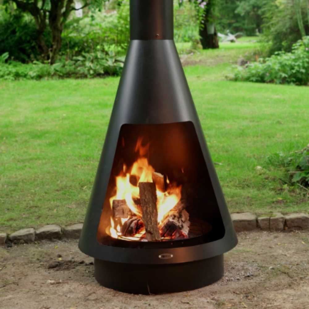 Outdoor Garden Fireplace | HEAT La Luz