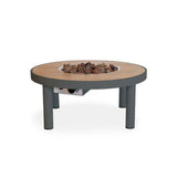 Gas Fire Pit Table Round 80cm x 80cm | Happy Cocooning Riviera 80