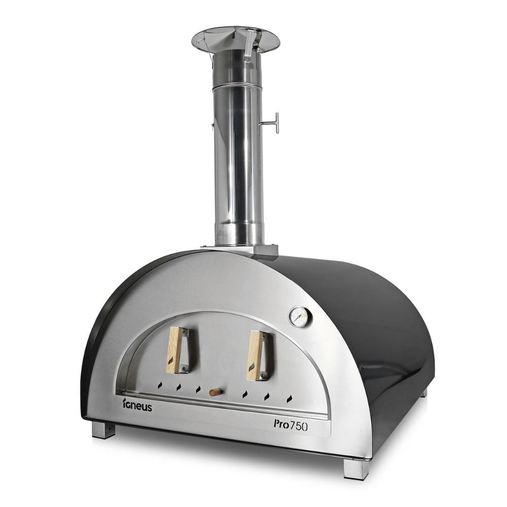 Oven with 'Igneus Pro750' branding on a white background