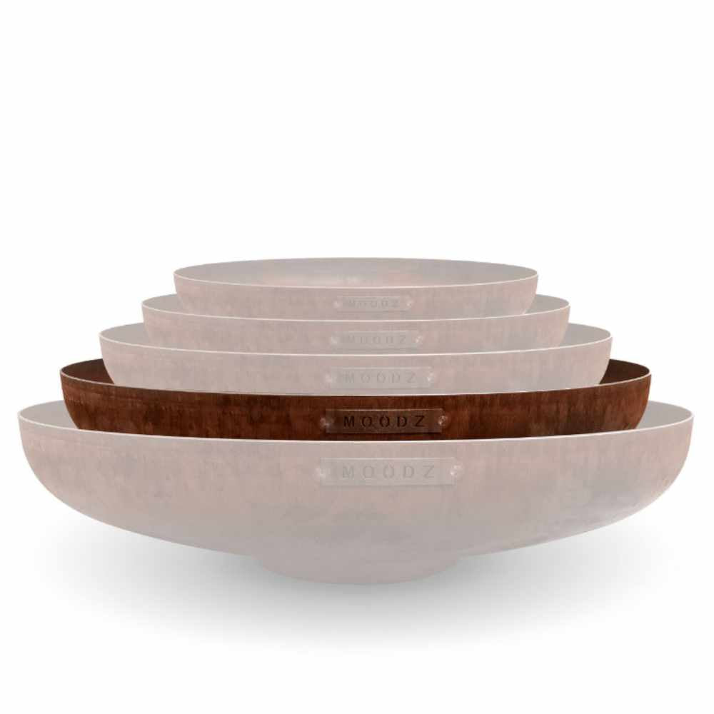 Corten Steel Fire Bowl | MOODZ Fire Bowl Classic